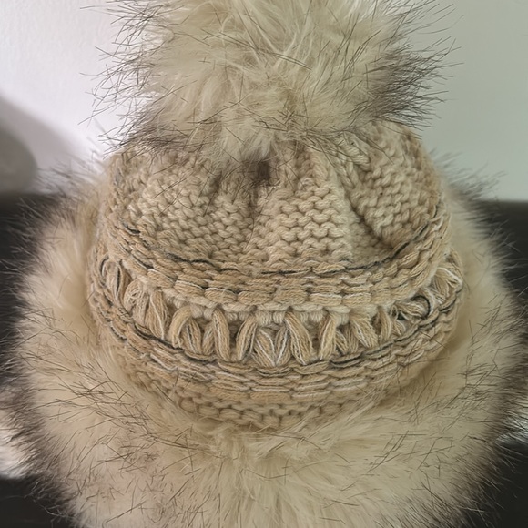 Starling Faux fur trapper hat knitted - Picture 8 of 14